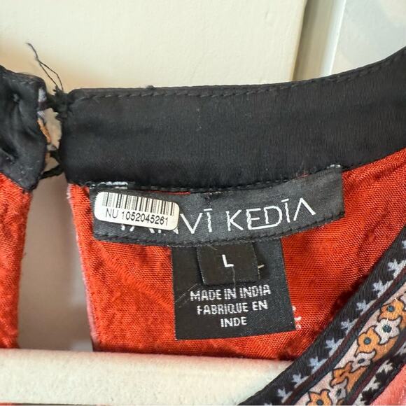 Anthro Tanvi Kedia Boho Mini Dress - Picture 6 of 8